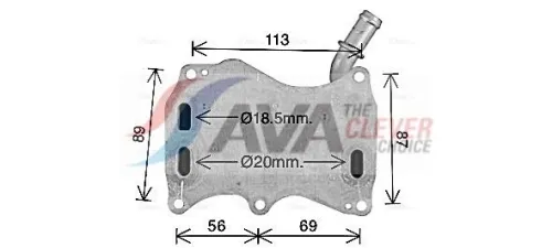 Oil Cooler, engine oil
