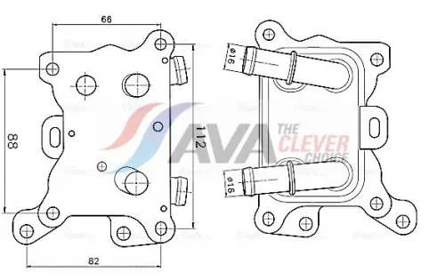 Oil Cooler, engine oil
