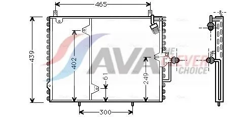 Condenser, air conditioning