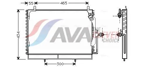 Condenser, air conditioning