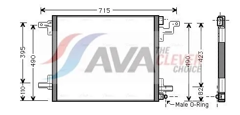 Condenser, air conditioning