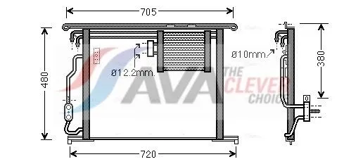 Condenser, air conditioning