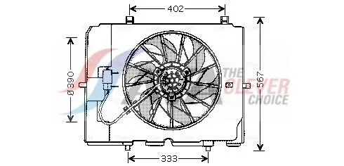 Fan, engine cooling
