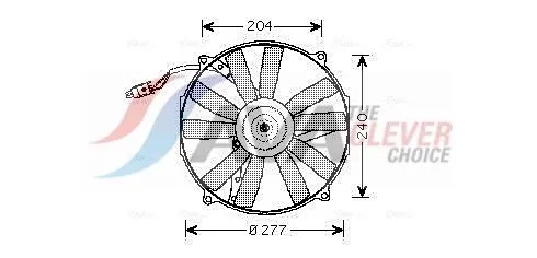 Fan, engine cooling