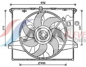 Fan, engine cooling