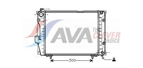 Radiator, engine cooling