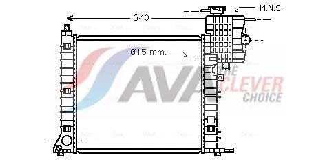Radiator, engine cooling