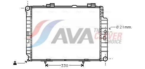 Radiator, engine cooling