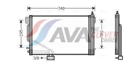 Condenser, air conditioning