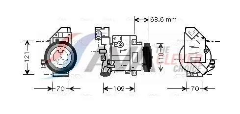 Compressor, air conditioning