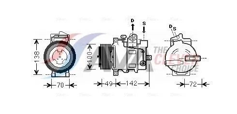 Compressor, air conditioning