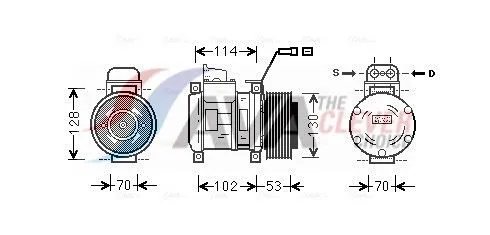 Compressor, air conditioning