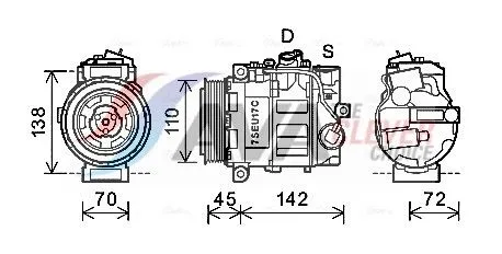 Compressor, air conditioning