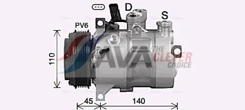 Compressor, air conditioning