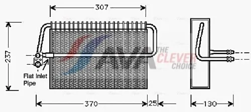 Evaporator, air conditioning