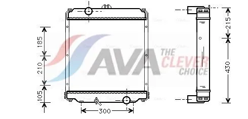 Radiator, engine cooling