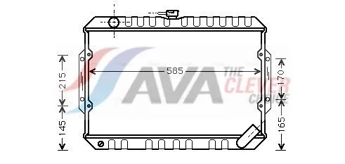 Radiator, engine cooling