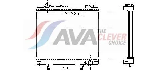 Radiator, engine cooling