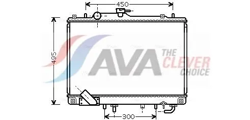 Radiator, engine cooling