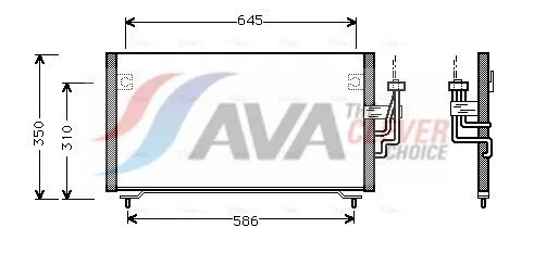 Condenser, air conditioning