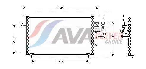 Condenser, air conditioning