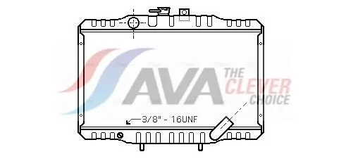 Radiator, engine cooling