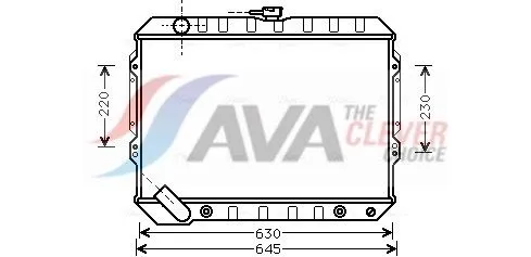 Radiator, engine cooling