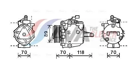Compressor, air conditioning