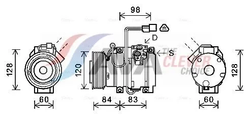 Compressor, air conditioning