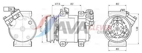 Compressor, air conditioning