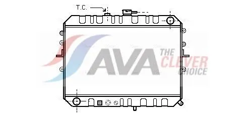 Radiator, engine cooling