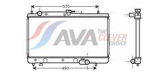 Radiator, engine cooling