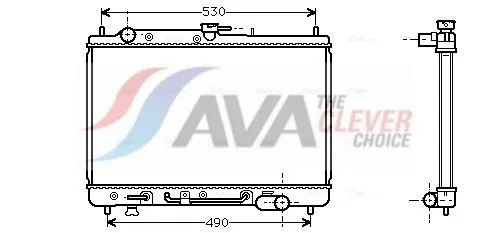 Radiator, engine cooling