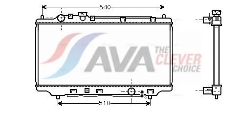 Radiator, engine cooling