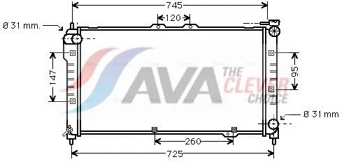 Radiator, engine cooling