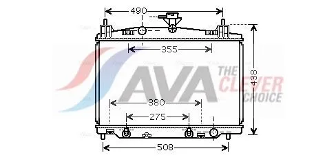 Radiator, engine cooling