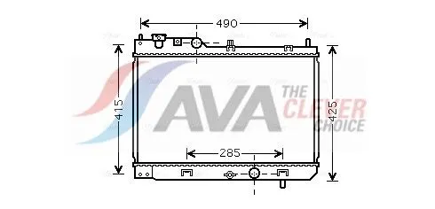 Radiator, engine cooling