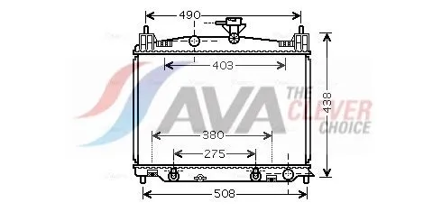 Radiator, engine cooling