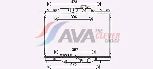 Radiator, engine cooling