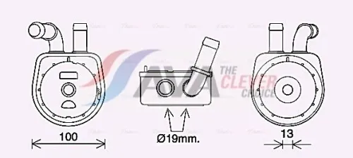 Oil Cooler, engine oil