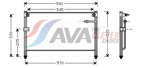 Condenser, air conditioning