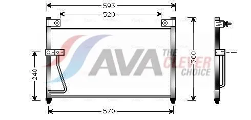 Condenser, air conditioning