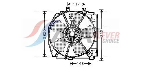 Fan, engine cooling