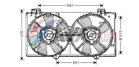 Fan, engine cooling