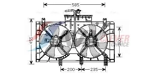 Fan, engine cooling