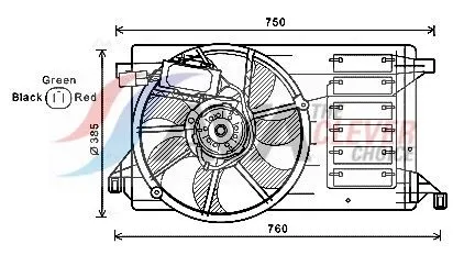 Fan, engine cooling