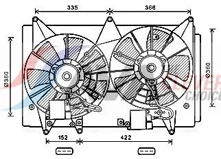 Fan, engine cooling