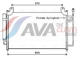 Condenser, air conditioning