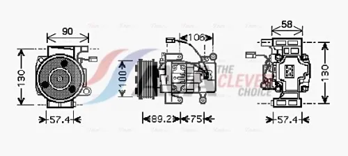 Compressor, air conditioning