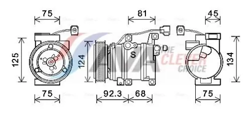 Compressor, air conditioning